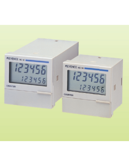 Bộ đếm LCD điện tử thiết lập trước Sê-ri RC-12/16-KEYENCE