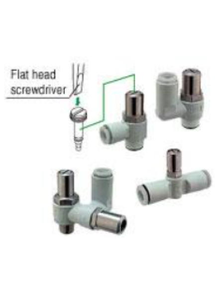 Bộ Điều Khiển Tốc Độ Có Thể Điều Chỉnh Bằng Tua Vít Đầu Phẳng AS