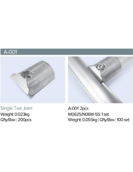 Bộ khớp nối nhôm AA-001