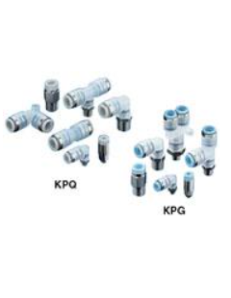  Phụ Kiện Một Chạm Sạch Cho Đường Ống Dẫn Khí KPQ / KPG