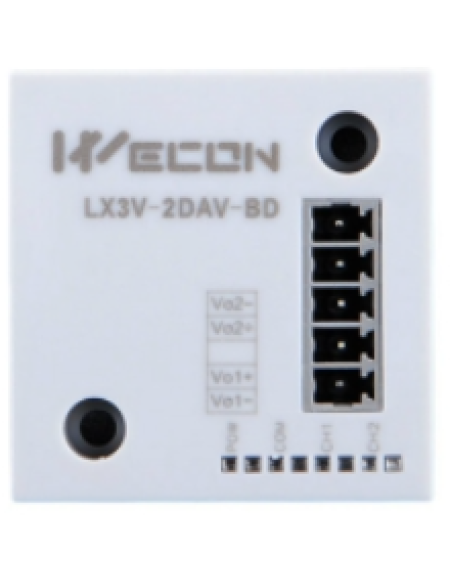 Wecon LX3V-2DAV-BD PLC Module