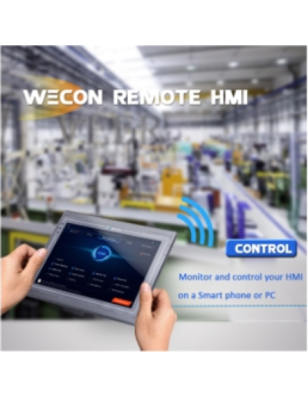 Wecon Smart HMI for Remote Control and Monitoring